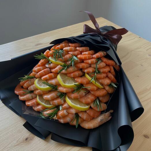 Мужской букет "Креветка"