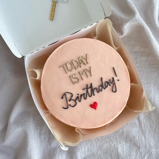 Бенто торт My birthday