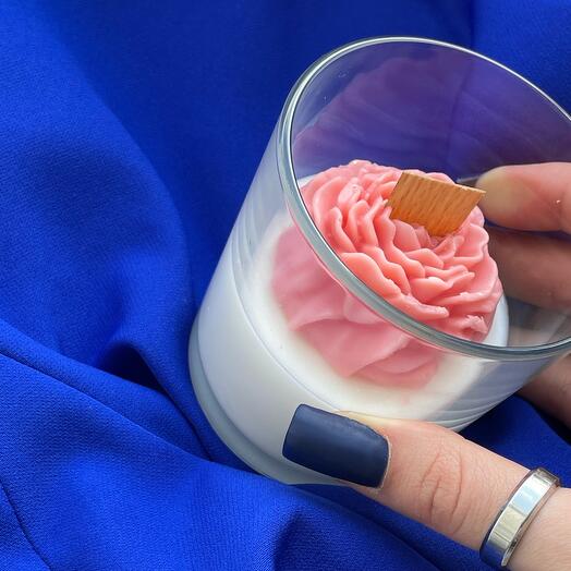 Аромасвеча «Пион»