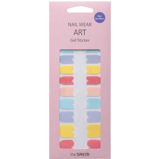 The Saem Nail Наклейки для ногтей Nail Wear Art Gel Sticker 08 - 1 шт