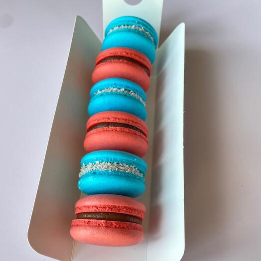 Set de regalo surtido de macarrones 6 piezas