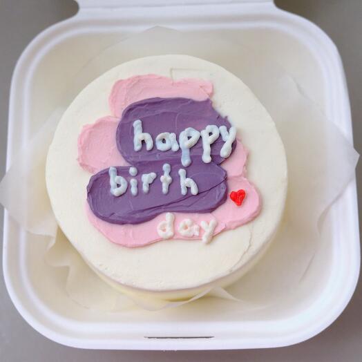 Бенто торт «happy birthday