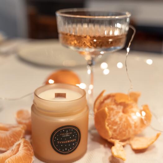 Ароматическая свеча TANGERINES в сумочке