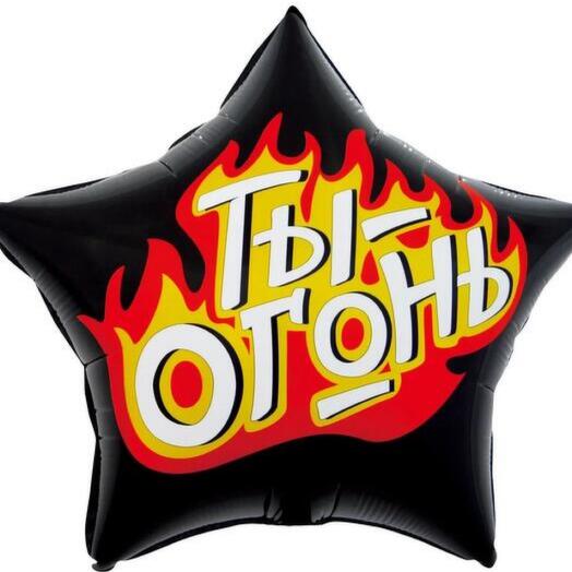 Шар Ты Огонь 17 43см