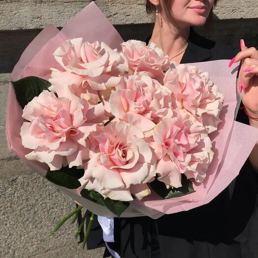 Монобукет из французских роз (22)