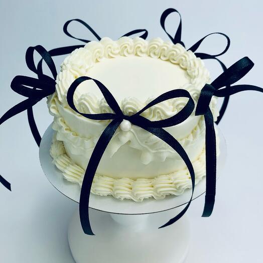 Бенто торт Ламбет с бантиками