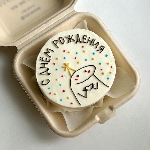 Бенто-торт на день рождения для друга🎂