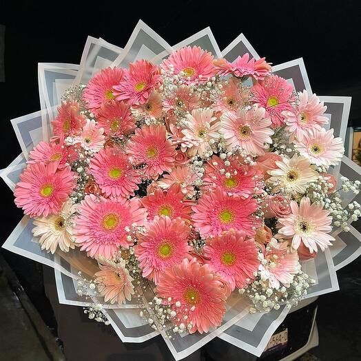 Pink Gerbera bouquets