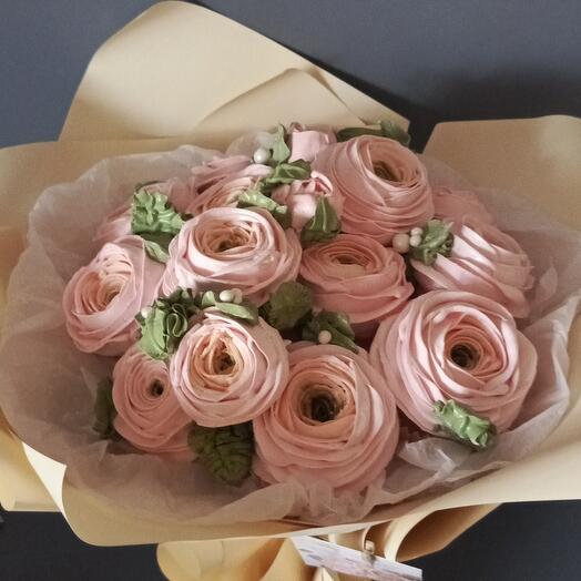 Букет  из ранунаулюсов