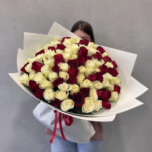 101 роза микс