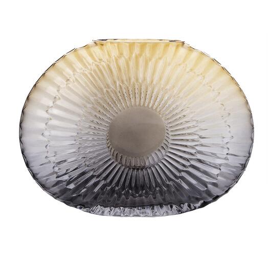 Дизайнерская ваза «Лагуна» плоская 🐚 H-18