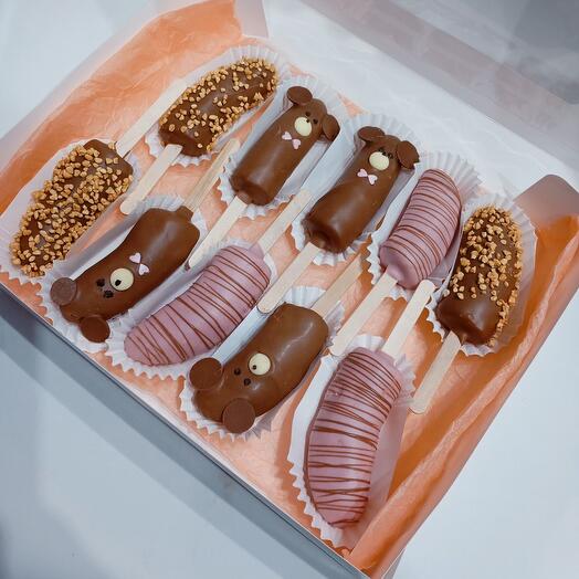 Бананы в шоколаде ( Мишки)
