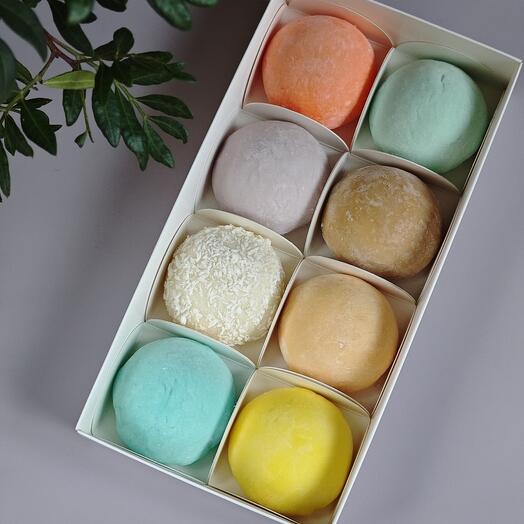 МОТИ mochi ассорти. Трендовый японский десерт, 8 шт (маме, подруге, коллеге, сестре)