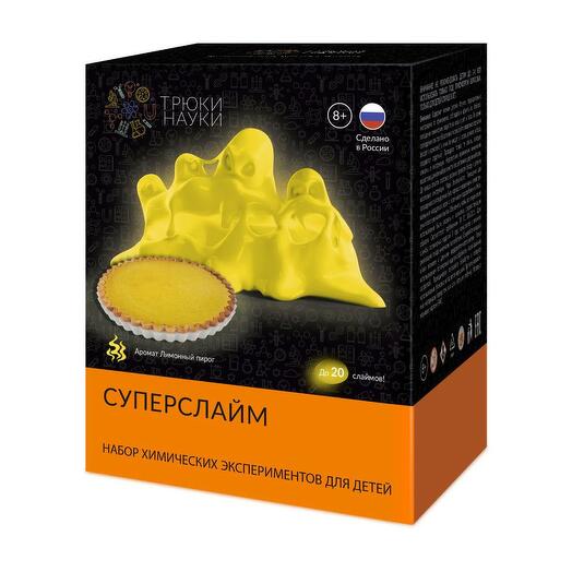 Набор Трюки науки Суперслайм Лимонный пирог