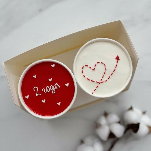 Торт в стакане (cake to go) т2 шт