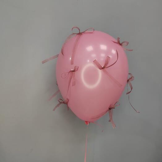 Helium balloon with bows