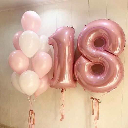 Набор шаров 12 шт (545)