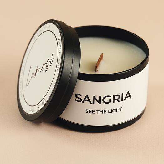Candle "Sangria" - 175 ml