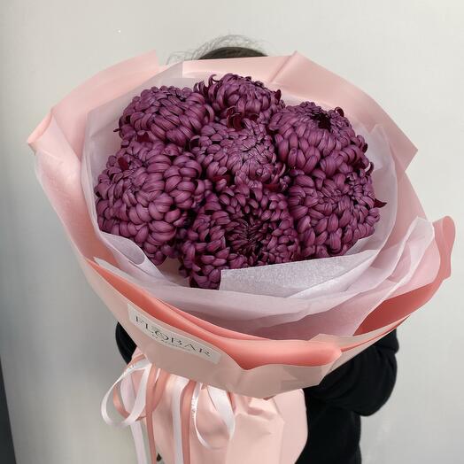 Хризантема бигуди 7