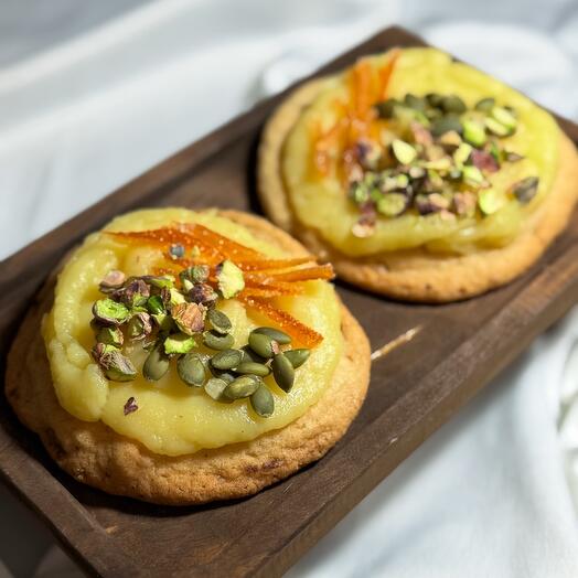 Cookies / ny cookies / кукис «Цитрус и орех» 2 шт