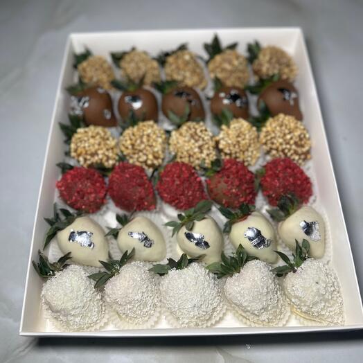 Клубника в шоколаде 30🍓