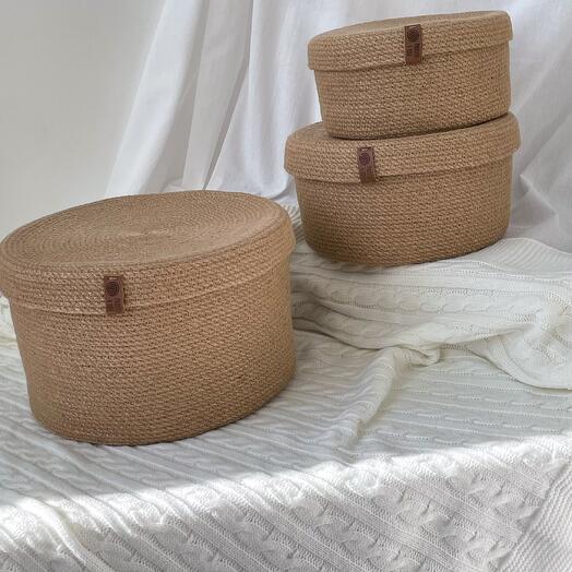 Корзины из джута набор