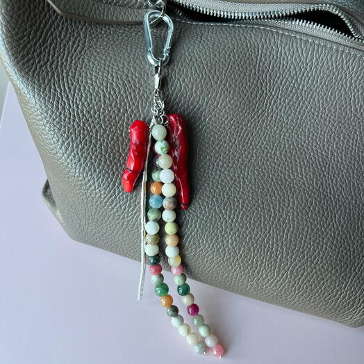 Chili bag charm
