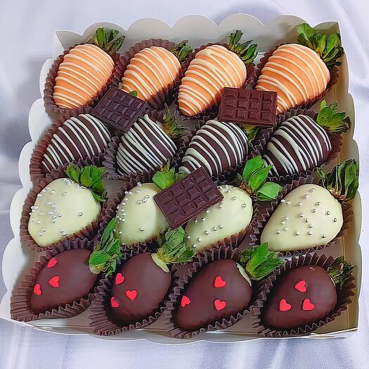 Клубника в шоколаде Orange Choco mix 2