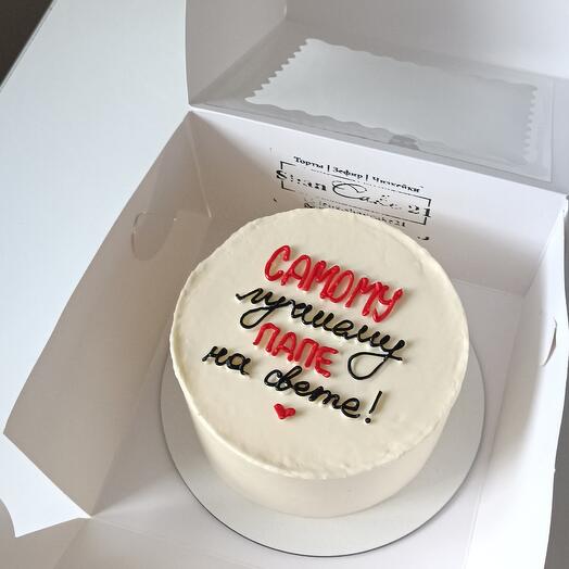 Бенто-торт папе