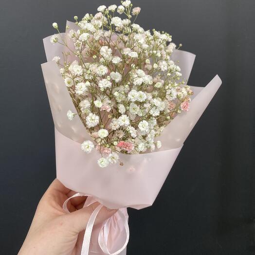 Комплимент из гипсофилы