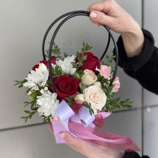 Цветы в сумочке 🌹