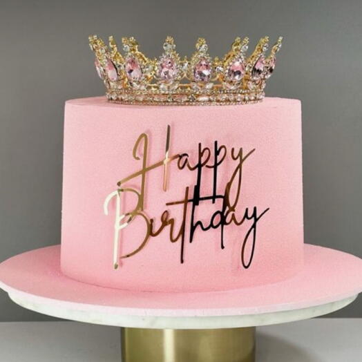 Торт с короной