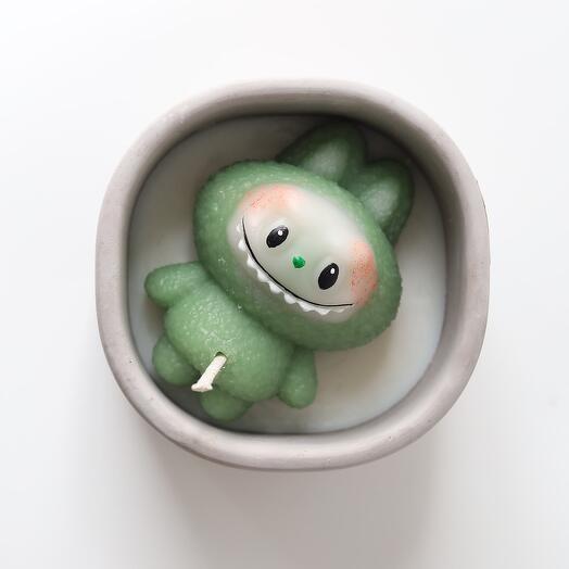 Свеча Monstrik Labu green