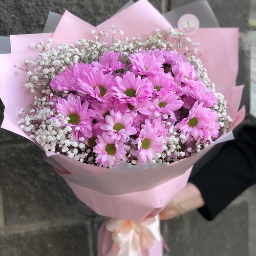 Кулек с ромашками