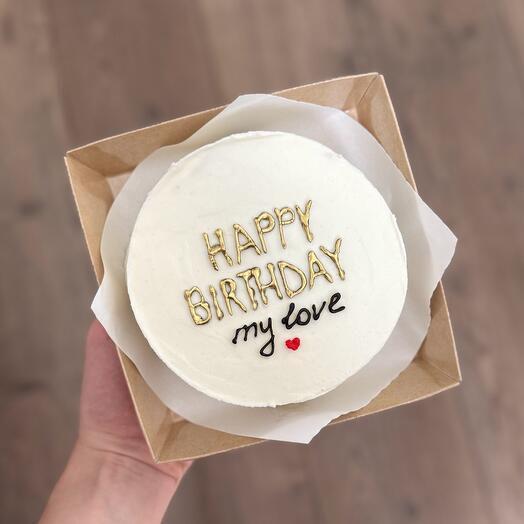 Бенто торт happy birthday