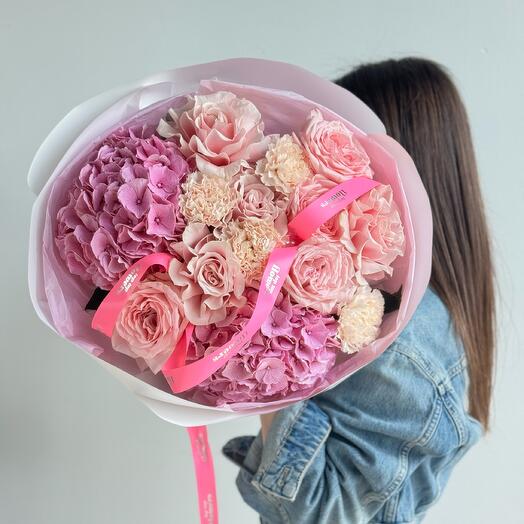 Букет Pink Garden M