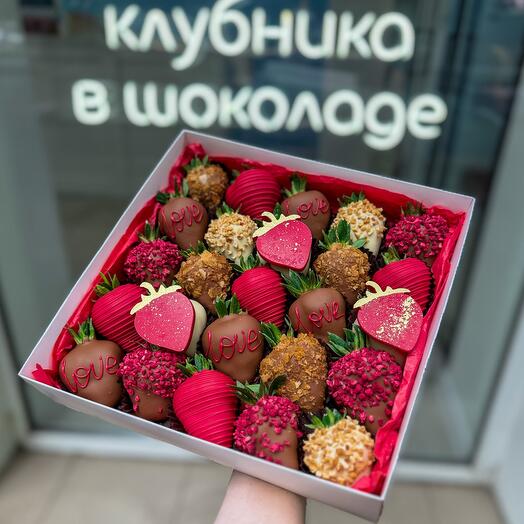 Клубника в шоколаде 25шт.🍓