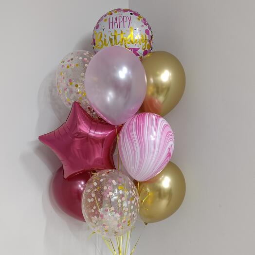 Conjunto de globos "Beaujolais"