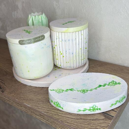 Комплект салатовый  бум