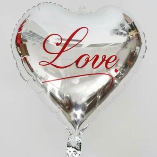 Шар с гелием Love