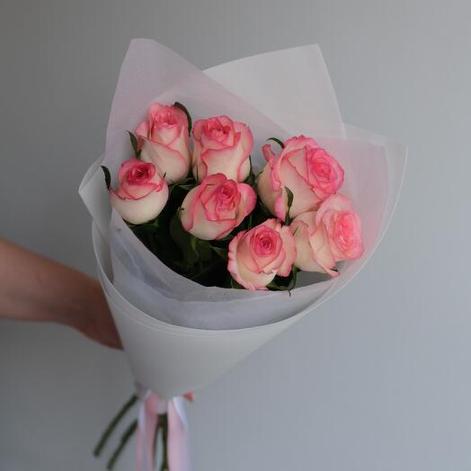 Розы Джумилия 7 штук