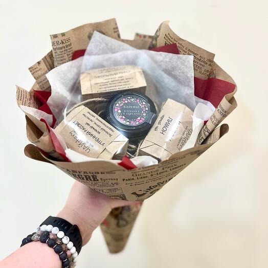 Чайный букет в стиле прованс