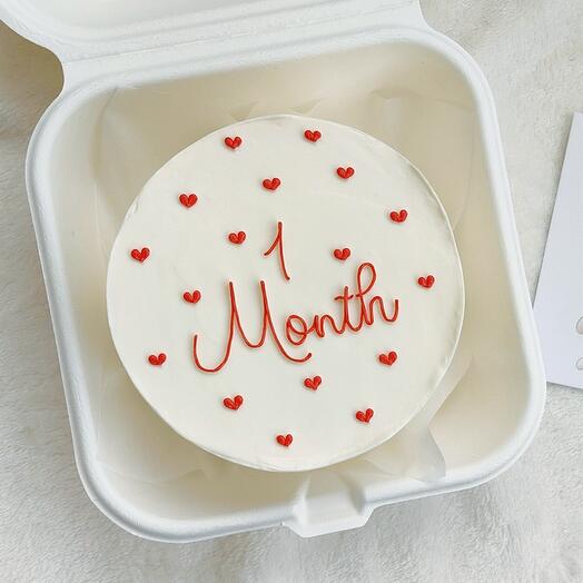Бенто тортик на 1 месяц малышу