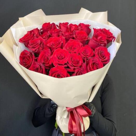 АКЦИЯ!! 25 шикарных роз Эквадор
