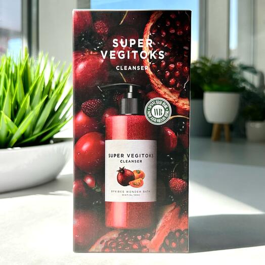 Очищающий кислородный детокс-гель для лица Chosungah Wonder Bath Super Vegitoks Cleanser