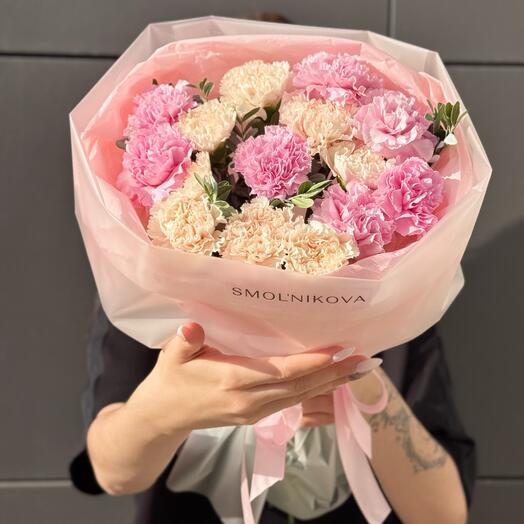 Диантусы в букете 😍 / цветы в Уфе с доставкой