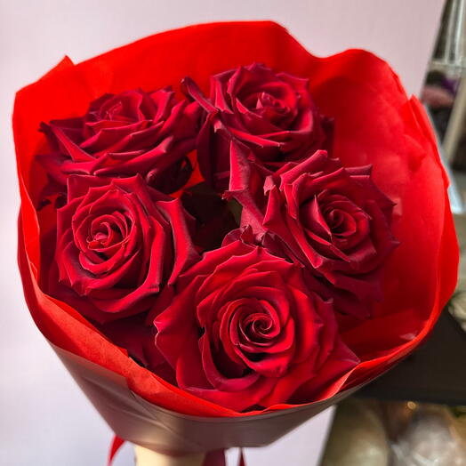 Bouquet di rose rosse