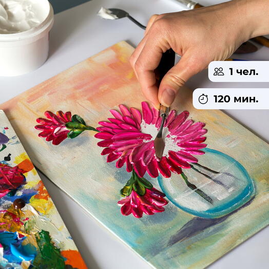 Моменты. Мастер-класс по рисованию акрилом