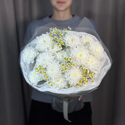 Кустовые хризантемы и ромашки