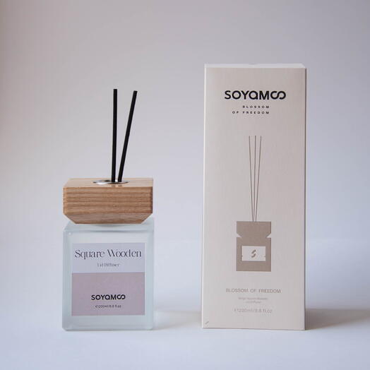 Диффузор Beige Square Wooden